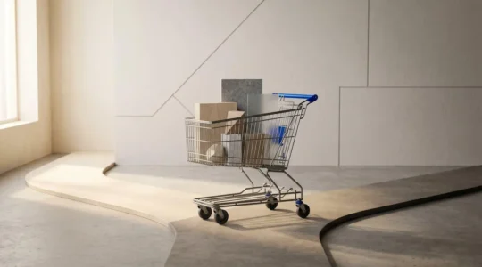 Composition symbolique évoquant la résistance aux manipulations marketing et la prise de décision éclairée dans la consommation