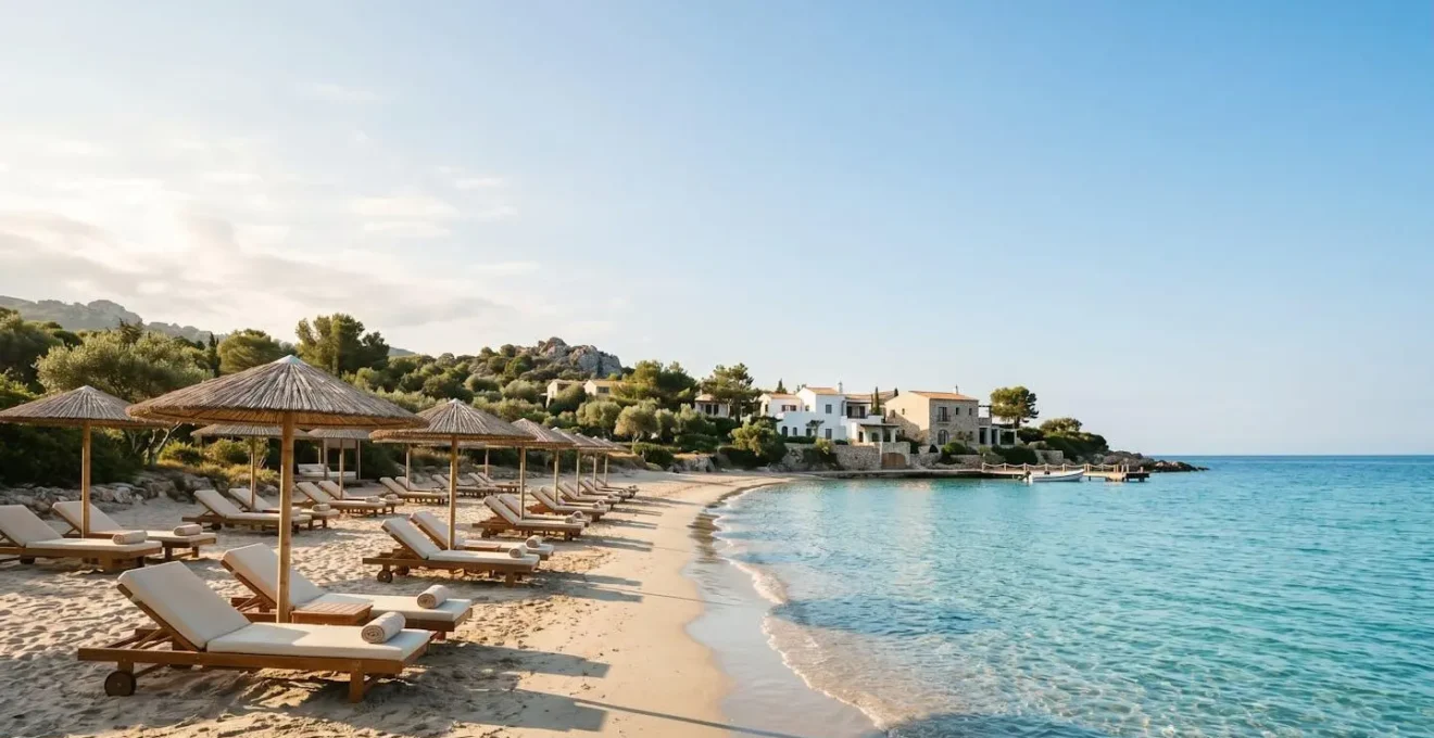 Destination de vacances ensoleillée pendant la basse saison avec des prix avantageux