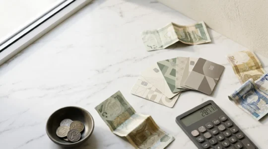 Composition symbolique illustrant l'optimisation des programmes de fidélité et du cashback pour maximiser le retour sur dépense